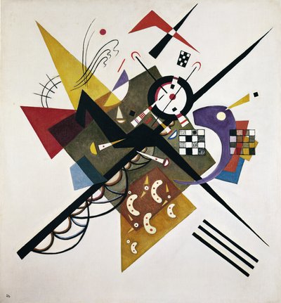 Auf Weiß II, 1923 von Wassily Kandinsky